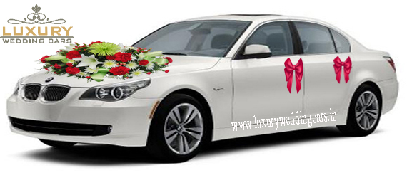 BMW 5 Series | Decorated Cars For Wedding Package